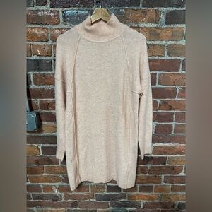 ESQUALO Soft Blush Knit Sweater Dress Size Small